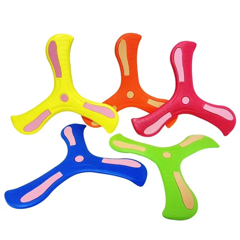 子供ブーメランソフト三つ葉クロス大人子供インタラクティブ屋外 - Outdoor Toys For Kids のレビューと価格