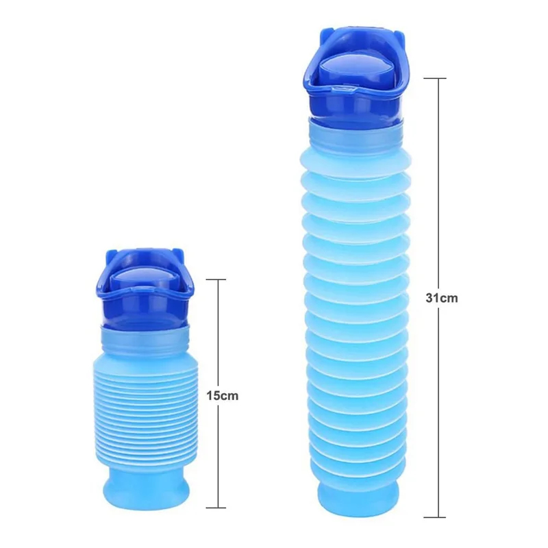 750ml 大人用携帯トイレ 簡易収縮式 ポータブルトイレ  - Kids Outdoor Urinal のレビューと価格