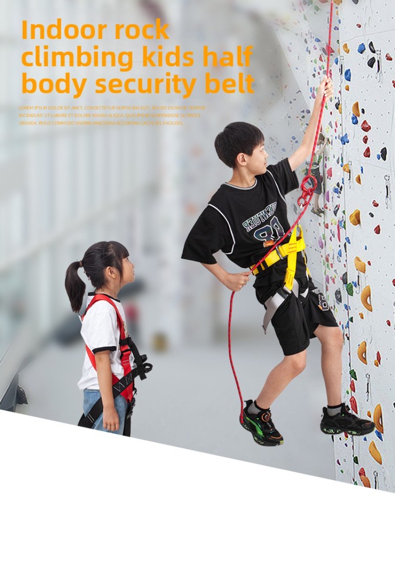 子供屋外ハーネススポーツロッククライミング半身安全保護装置ウ - Kids Outdoor Ladder のレビューと価格