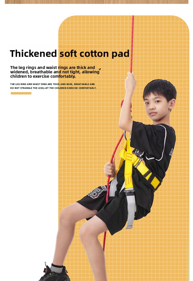 子供屋外ハーネススポーツロッククライミング半身安全保護装置ウ - Kids Outdoor Ladder のレビューと価格