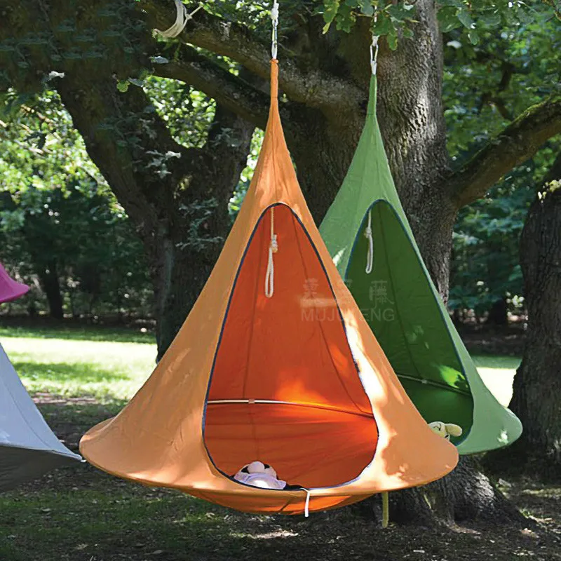 子供スイング屋外ガーデンキャンプハンモックツリーテント子供椅 - Kids Outdoor Hammock のレビューと価格
