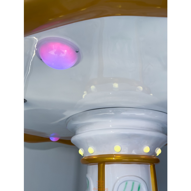 子供用電動メリーゴーランド 室内/屋外兼用 業務用 家庭用  - Kids Outdoor Merry Go Round のレビューと価格