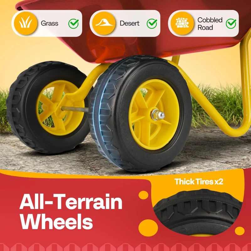 子供用手押し車 ガーデンカート 幼児用ガーデニングツールセッ - Kids Outdoor Garden Set のレビューと価格