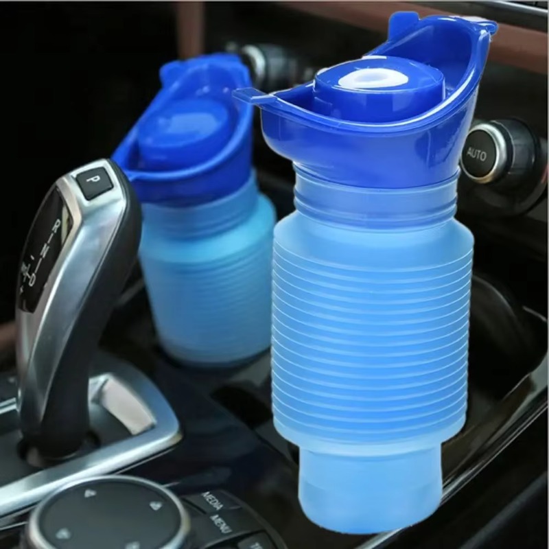 750 ミリリットル大人の便器ポータブル収縮性パーソナル携帯 - Kids Outdoor Urinal のレビューと価格