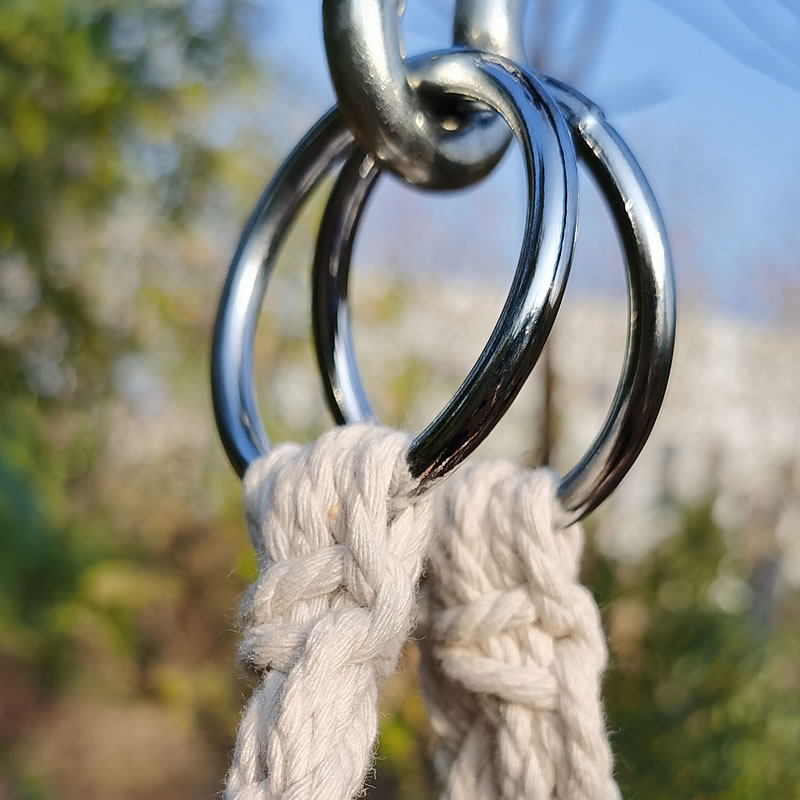 2025 北欧ガーデン手作りニットラウンドハンモック屋外屋内 - Kids Outdoor Hammock のレビューと価格