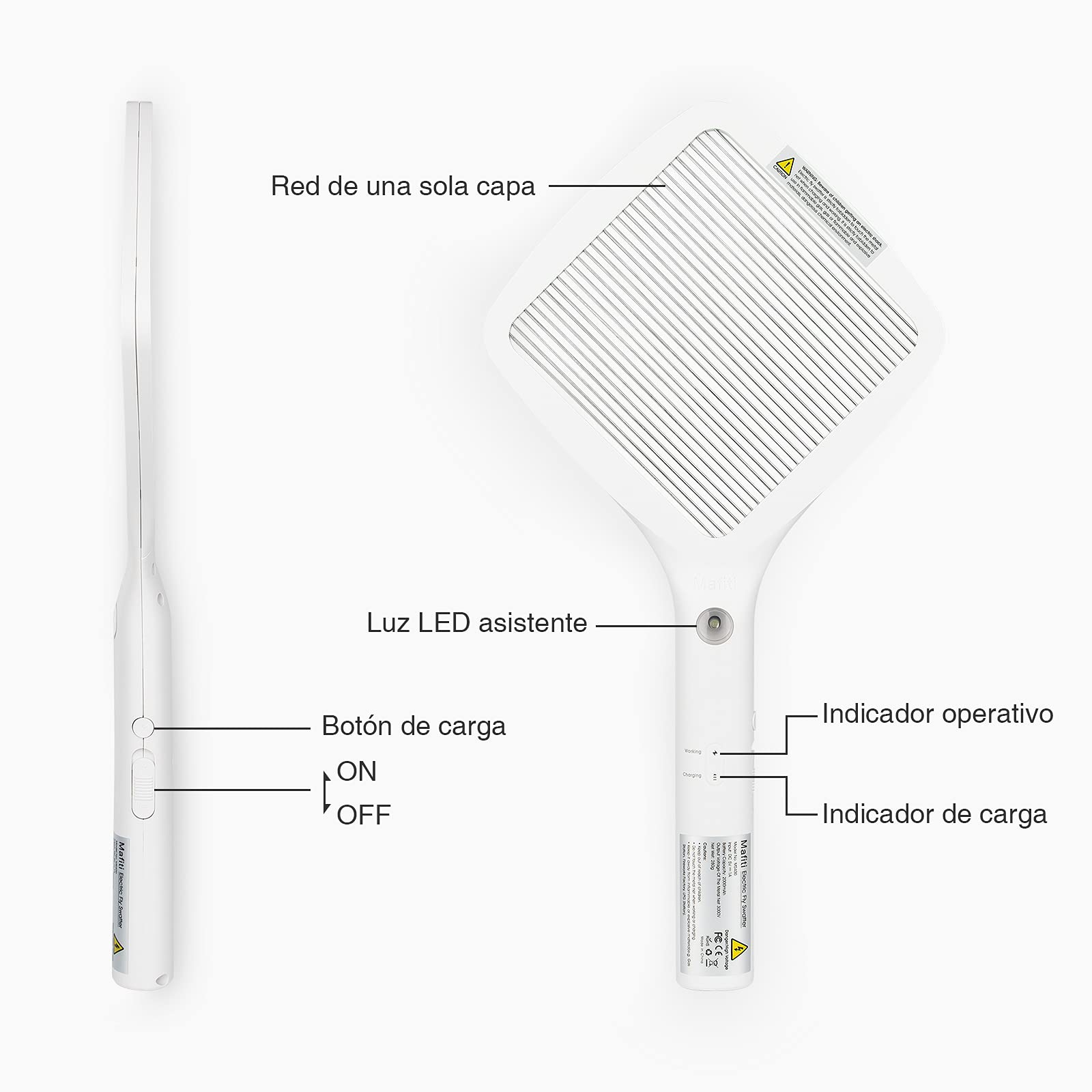 MAfiti-パステルカラーの蚊よけ,USB経由で充電可能, - Bug Catching Kit のレビューと価格