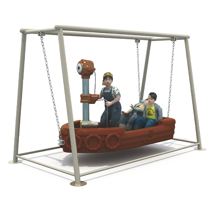 海賊船型ブランコ 屋外遊具 子供用裏庭ブランコセット - Kids Outdoor Equipment のレビューと価格